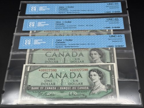 1 DOLLAR 1954