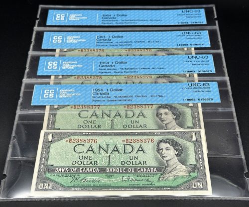 1 DOLLAR 1954