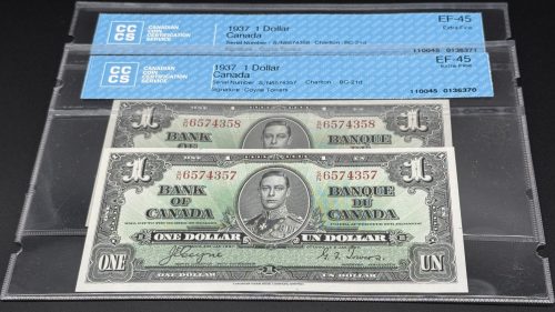 1 DOLLAR 1937